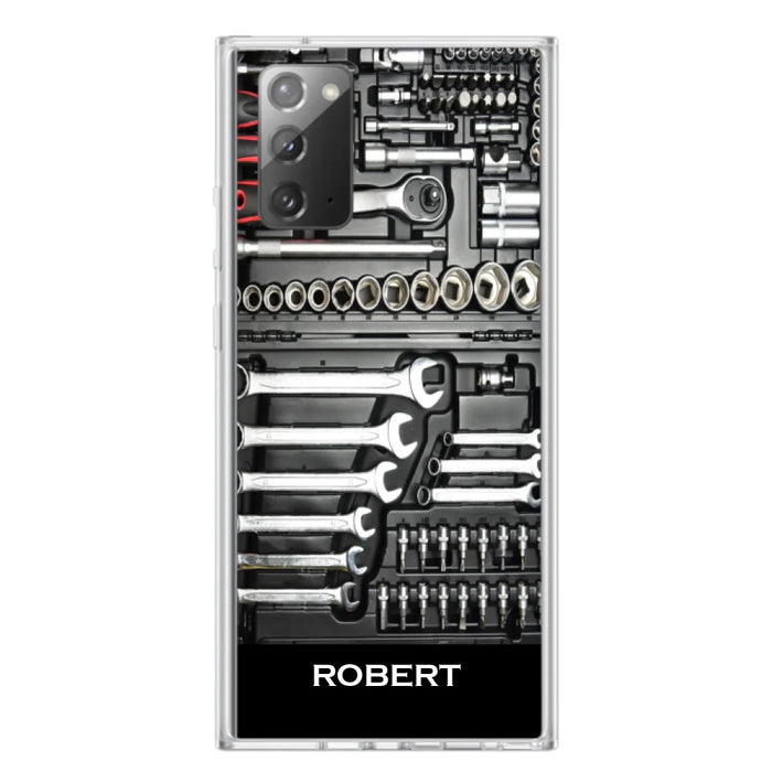 Custom Personalized Mechanic Toolbox Phone Case - Case For iPhone, Samsung And Xiaomi - RCT18X