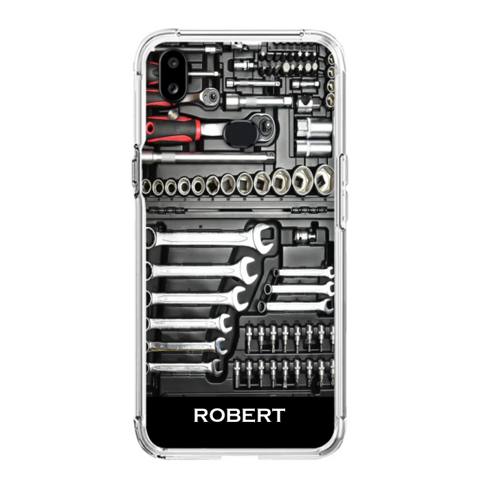 Custom Personalized Mechanic Toolbox Phone Case - Case For iPhone, Samsung And Xiaomi - RCT18X