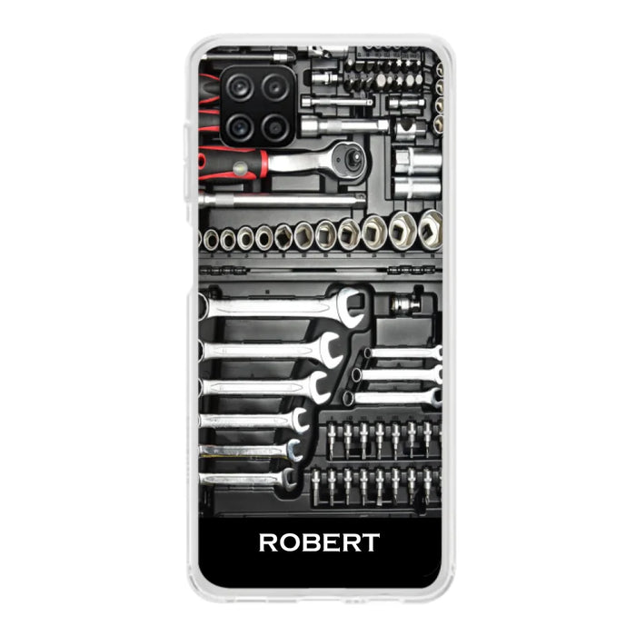 Custom Personalized Mechanic Toolbox Phone Case - Case For iPhone, Samsung And Xiaomi - RCT18X