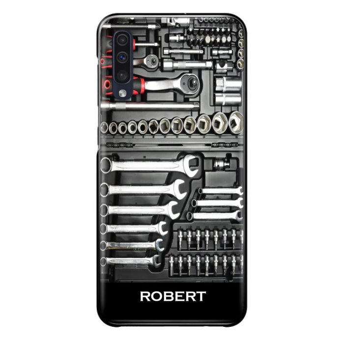 Custom Personalized Mechanic Toolbox Phone Case - Case For iPhone, Samsung And Xiaomi - RCT18X