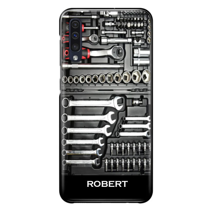 Custom Personalized Mechanic Toolbox Phone Case - Case For iPhone, Samsung And Xiaomi - RCT18X