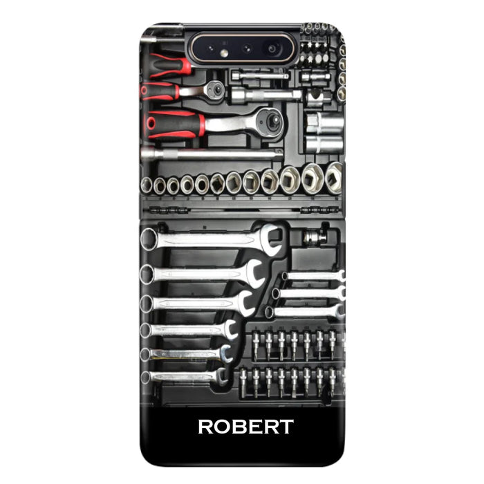 Custom Personalized Mechanic Toolbox Phone Case - Case For iPhone, Samsung And Xiaomi - RCT18X