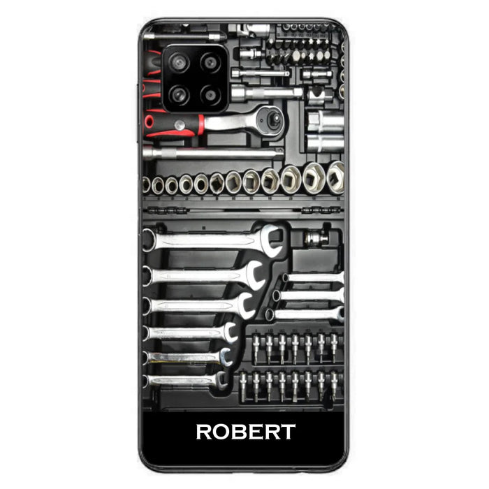 Custom Personalized Mechanic Toolbox Phone Case - Case For iPhone, Samsung And Xiaomi - RCT18X