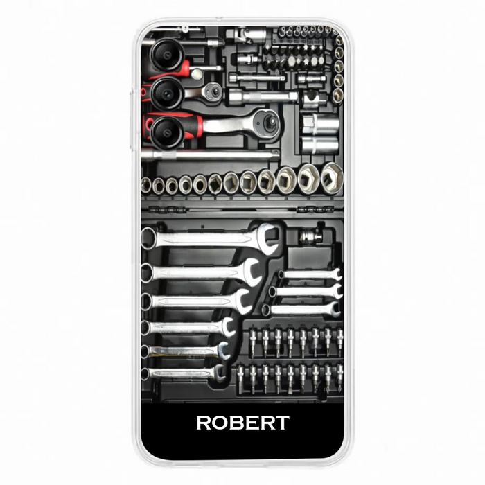 Custom Personalized Mechanic Toolbox Phone Case - Case For iPhone, Samsung And Xiaomi - RCT18X