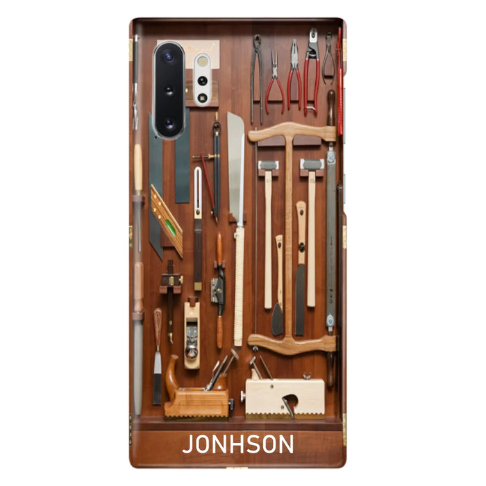 Custom Personalized Carpenter Toolbox Phone Case - Case For iPhone, Samsung And Xiaomi - J59VWE