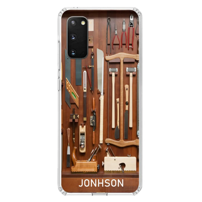 Custom Personalized Carpenter Toolbox Phone Case - Case For iPhone, Samsung And Xiaomi - J59VWE