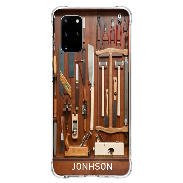 Custom Personalized Carpenter Toolbox Phone Case - Case For iPhone, Samsung And Xiaomi - J59VWE