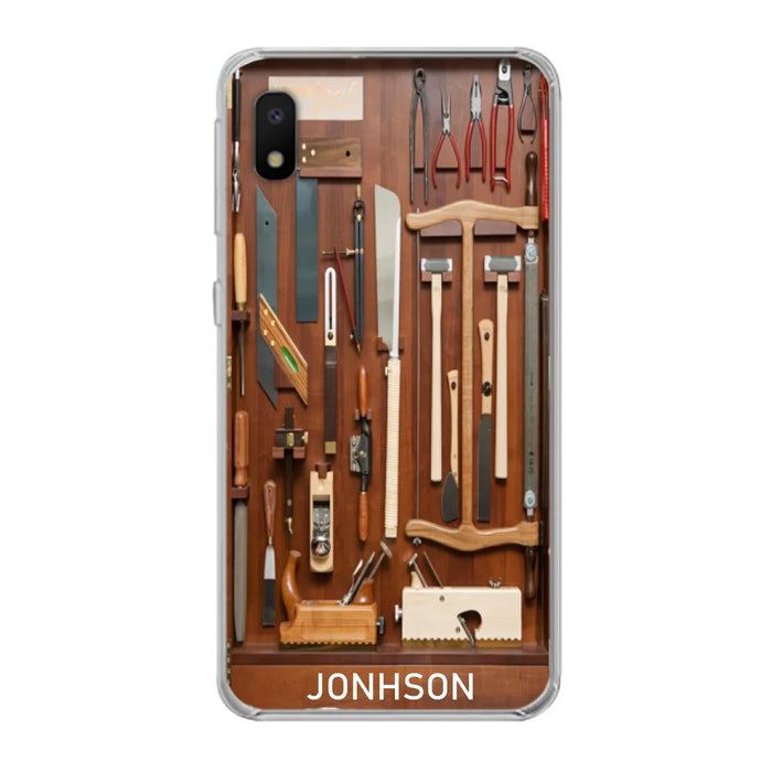 Custom Personalized Carpenter Toolbox Phone Case - Case For iPhone, Samsung And Xiaomi - J59VWE