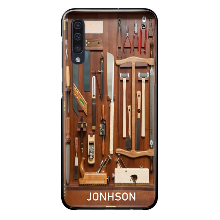 Custom Personalized Carpenter Toolbox Phone Case - Case For iPhone, Samsung And Xiaomi - J59VWE