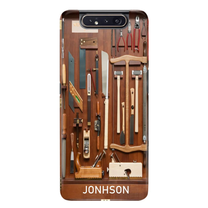 Custom Personalized Carpenter Toolbox Phone Case - Case For iPhone, Samsung And Xiaomi - J59VWE