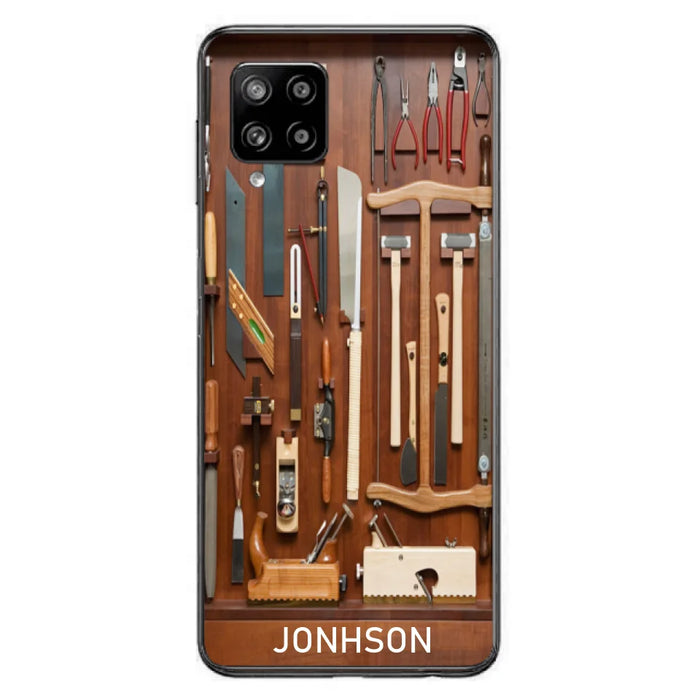 Custom Personalized Carpenter Toolbox Phone Case - Case For iPhone, Samsung And Xiaomi - J59VWE