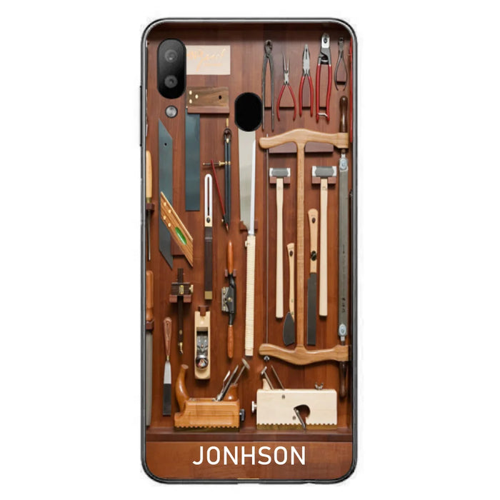 Custom Personalized Carpenter Toolbox Phone Case - Case For iPhone, Samsung And Xiaomi - J59VWE