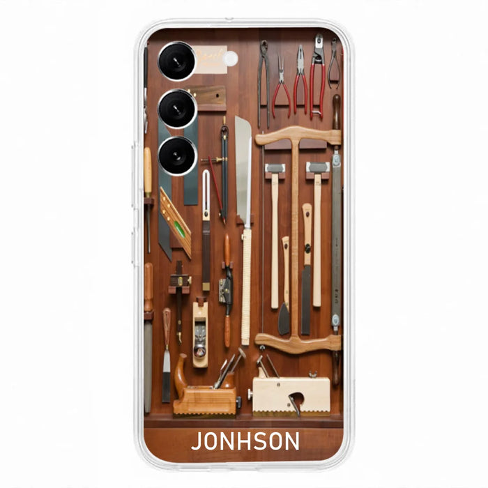 Custom Personalized Carpenter Toolbox Phone Case - Case For iPhone, Samsung And Xiaomi - J59VWE