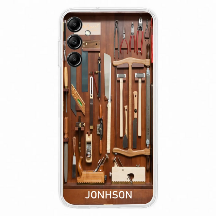 Custom Personalized Carpenter Toolbox Phone Case - Case For iPhone, Samsung And Xiaomi - J59VWE