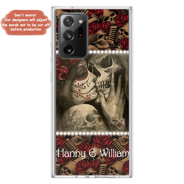 Custom Personalized Skull Phone Case - Phone Case For iPhone, Samsung and Xiaomi