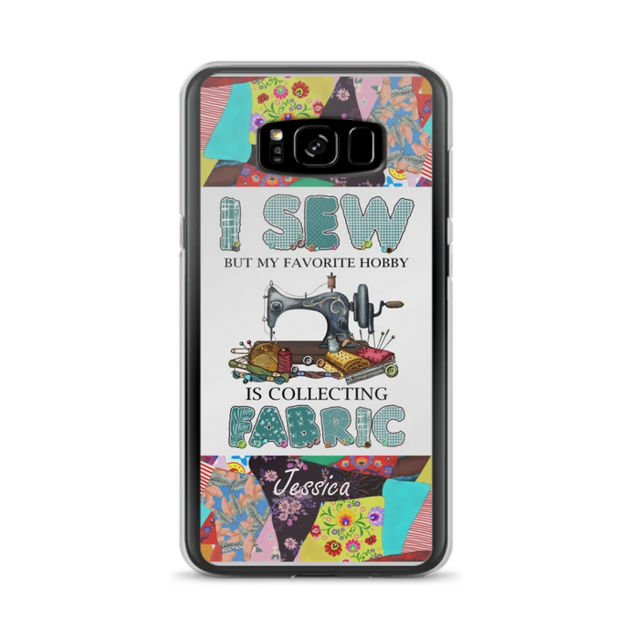 Custom Personalized Sewing Machine Phone Case - Gift Idea For Sewing Lovers - Case For iPhone, Samsung and Xiaomi - 8WU8I3