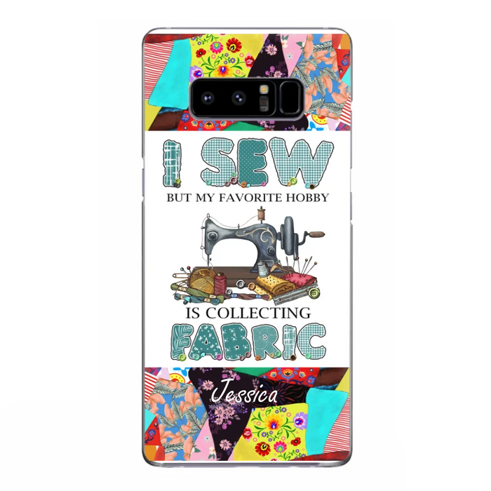 Custom Personalized Sewing Machine Phone Case - Gift Idea For Sewing Lovers - Case For iPhone, Samsung and Xiaomi - 8WU8I3