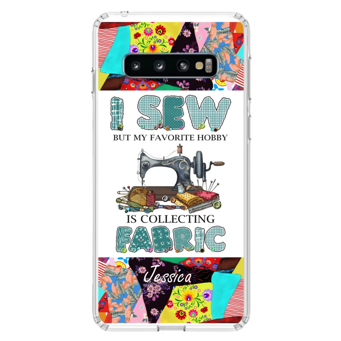 Custom Personalized Sewing Machine Phone Case - Gift Idea For Sewing Lovers - Case For iPhone, Samsung and Xiaomi - 8WU8I3