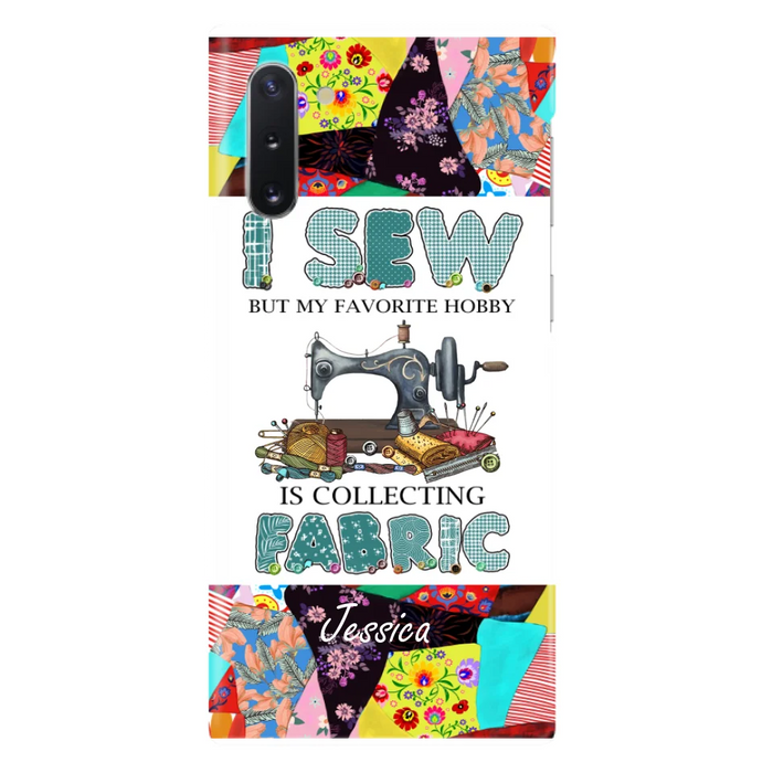 Custom Personalized Sewing Machine Phone Case - Gift Idea For Sewing Lovers - Case For iPhone, Samsung and Xiaomi - 8WU8I3