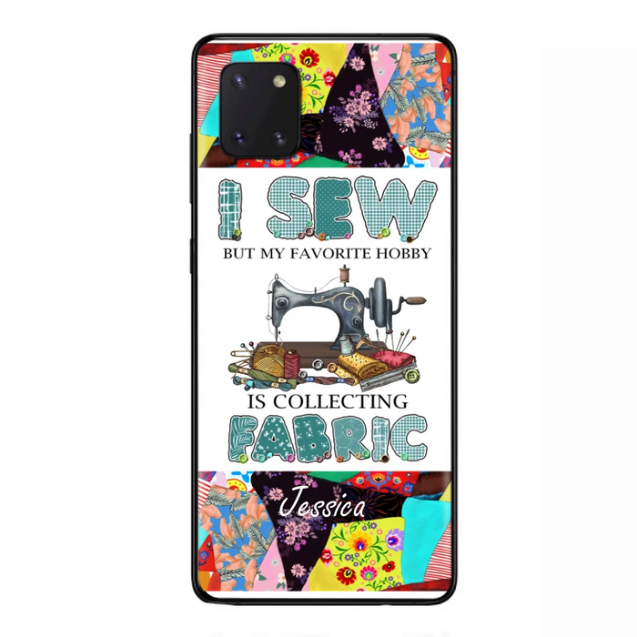 Custom Personalized Sewing Machine Phone Case - Gift Idea For Sewing Lovers - Case For iPhone, Samsung and Xiaomi - 8WU8I3