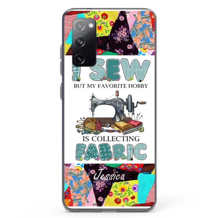 Custom Personalized Sewing Machine Phone Case - Gift Idea For Sewing Lovers - Case For iPhone, Samsung and Xiaomi - 8WU8I3