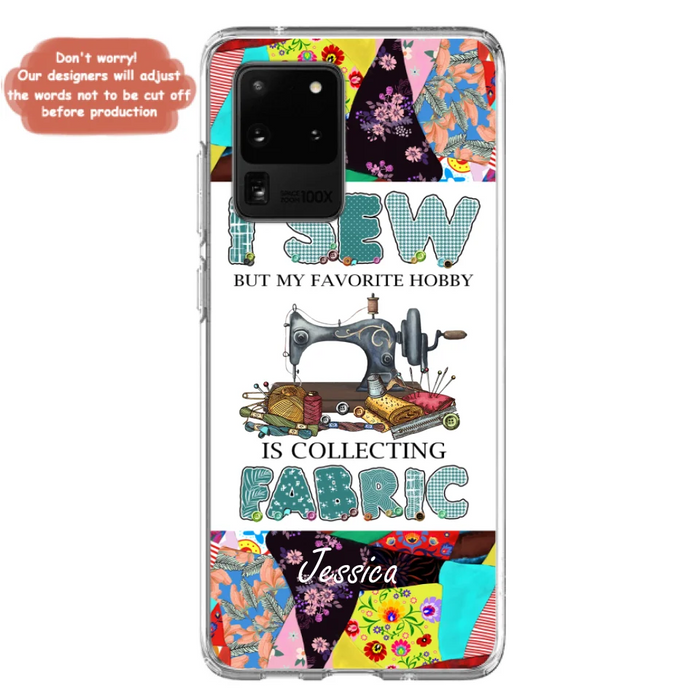 Custom Personalized Sewing Machine Phone Case - Gift Idea For Sewing Lovers - Case For iPhone, Samsung and Xiaomi - 8WU8I3