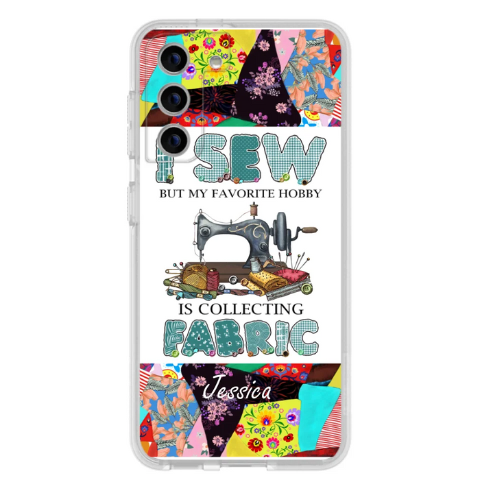 Custom Personalized Sewing Machine Phone Case - Gift Idea For Sewing Lovers - Case For iPhone, Samsung and Xiaomi - 8WU8I3