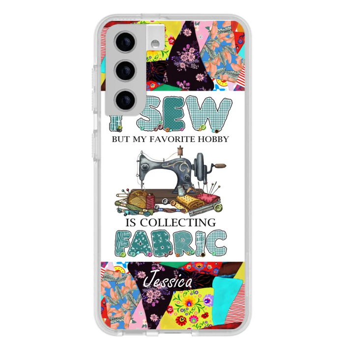 Custom Personalized Sewing Machine Phone Case - Gift Idea For Sewing Lovers - Case For iPhone, Samsung and Xiaomi - 8WU8I3