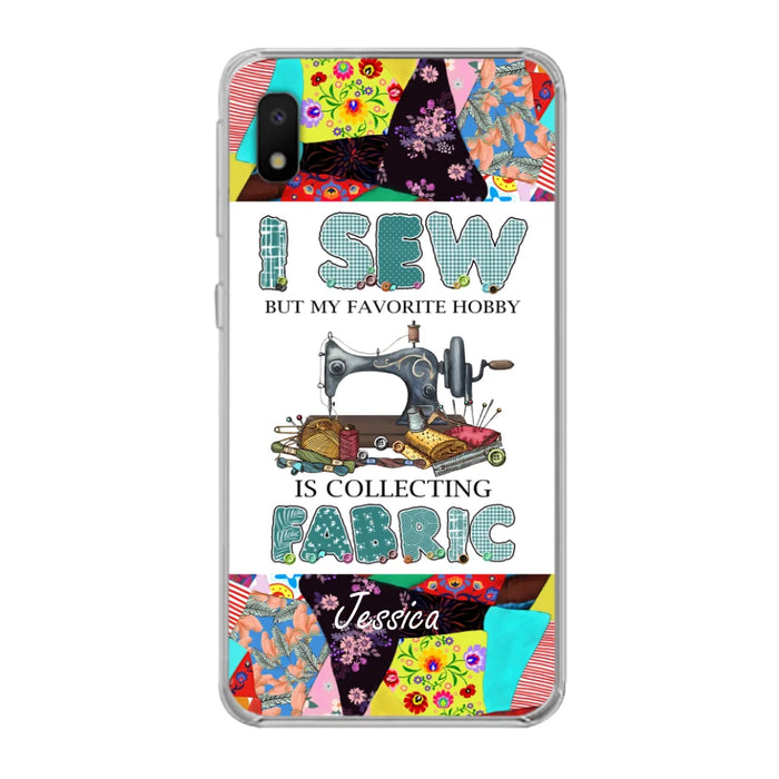 Custom Personalized Sewing Machine Phone Case - Gift Idea For Sewing Lovers - Case For iPhone, Samsung and Xiaomi - 8WU8I3