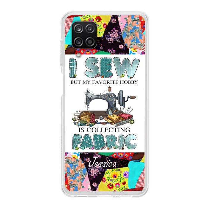 Custom Personalized Sewing Machine Phone Case - Gift Idea For Sewing Lovers - Case For iPhone, Samsung and Xiaomi - 8WU8I3