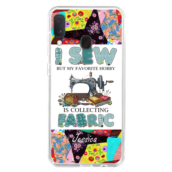 Custom Personalized Sewing Machine Phone Case - Gift Idea For Sewing Lovers - Case For iPhone, Samsung and Xiaomi - 8WU8I3