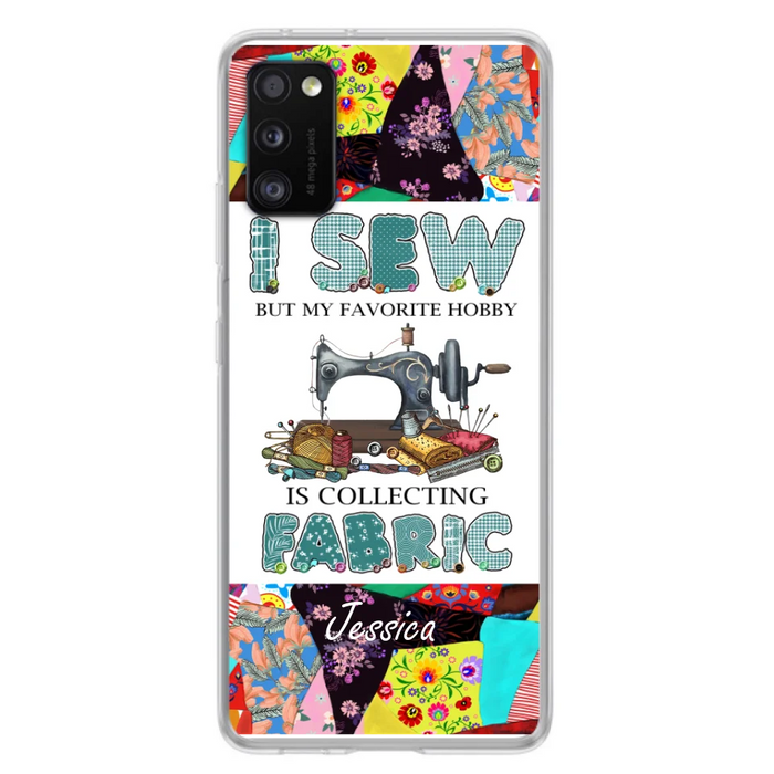 Custom Personalized Sewing Machine Phone Case - Gift Idea For Sewing Lovers - Case For iPhone, Samsung and Xiaomi - 8WU8I3