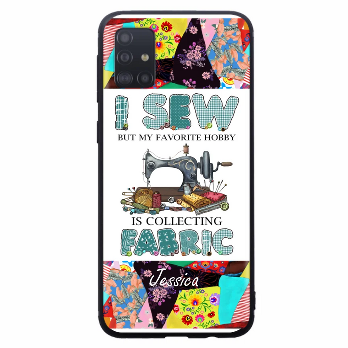 Custom Personalized Sewing Machine Phone Case - Gift Idea For Sewing Lovers - Case For iPhone, Samsung and Xiaomi - 8WU8I3