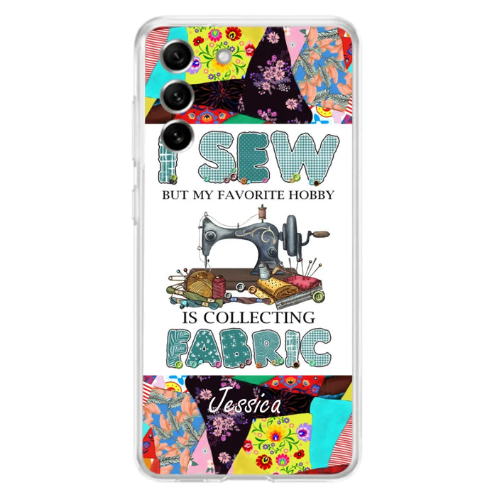 Custom Personalized Sewing Machine Phone Case - Gift Idea For Sewing Lovers - Case For iPhone, Samsung and Xiaomi - 8WU8I3