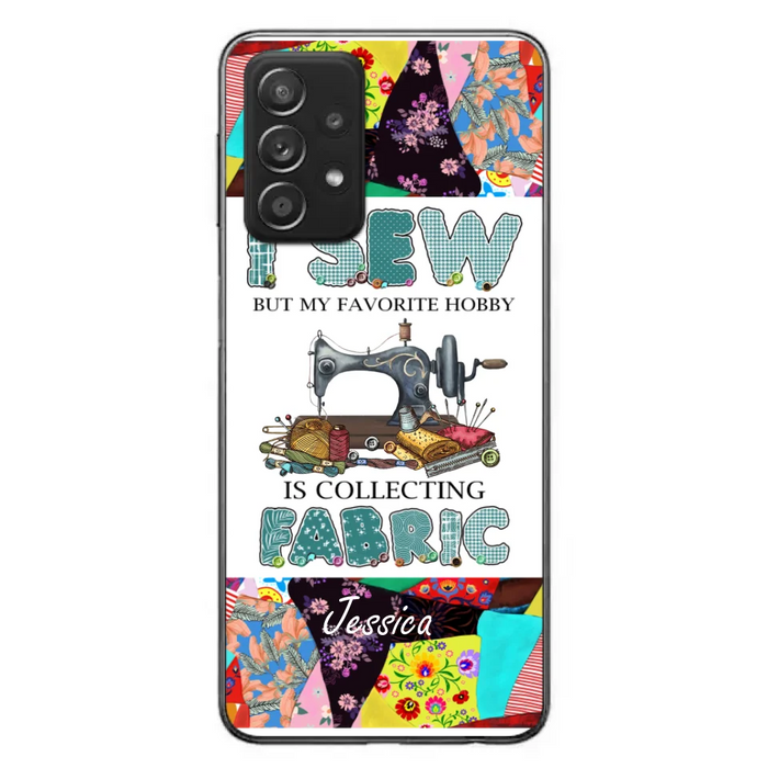 Custom Personalized Sewing Machine Phone Case - Gift Idea For Sewing Lovers - Case For iPhone, Samsung and Xiaomi - 8WU8I3