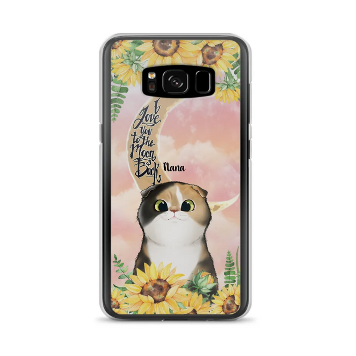 Custom Personalized Cat Phone Case - Best Gift Idea For Cat Lovers With Upto 7 Cats - Case For iPhone, Samsung and Xiaomi