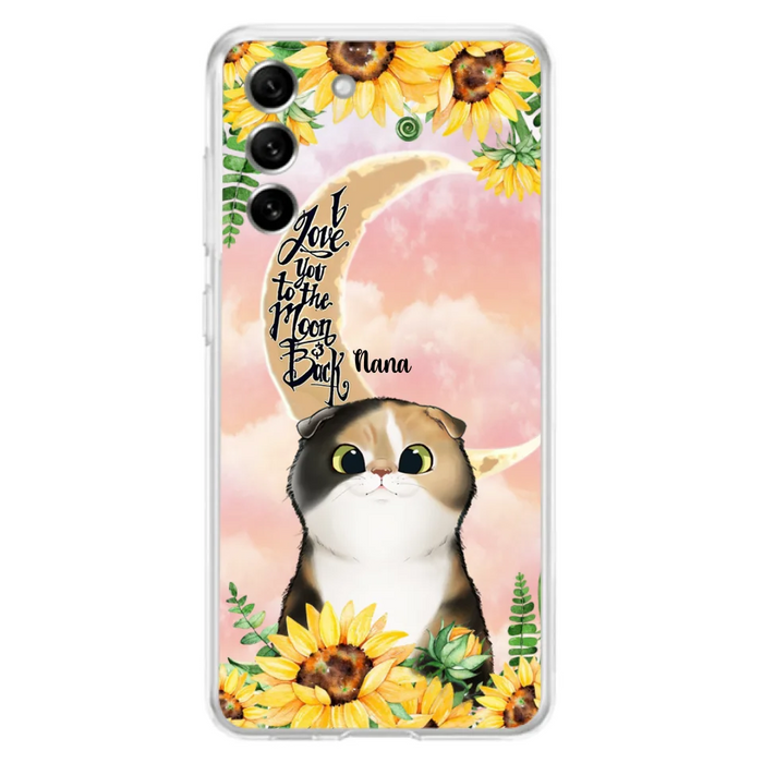 Custom Personalized Cat Phone Case - Best Gift Idea For Cat Lovers With Upto 7 Cats - Case For iPhone, Samsung and Xiaomi