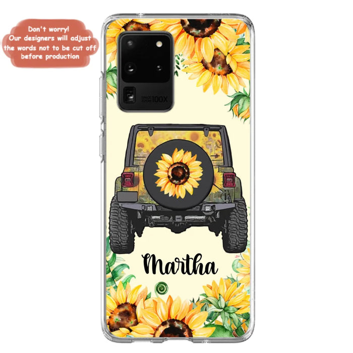 Custom Personalized Off-road Car Phone Case - Best Gift Idea For Off-road Lovers - Case For iPhone, Samsung and Xiaomi