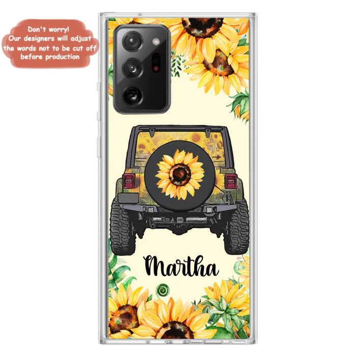 Custom Personalized Off-road Car Phone Case - Best Gift Idea For Off-road Lovers - Case For iPhone, Samsung and Xiaomi