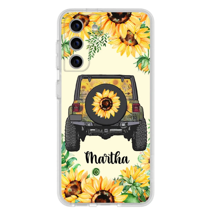 Custom Personalized Off-road Car Phone Case - Best Gift Idea For Off-road Lovers - Case For iPhone, Samsung and Xiaomi