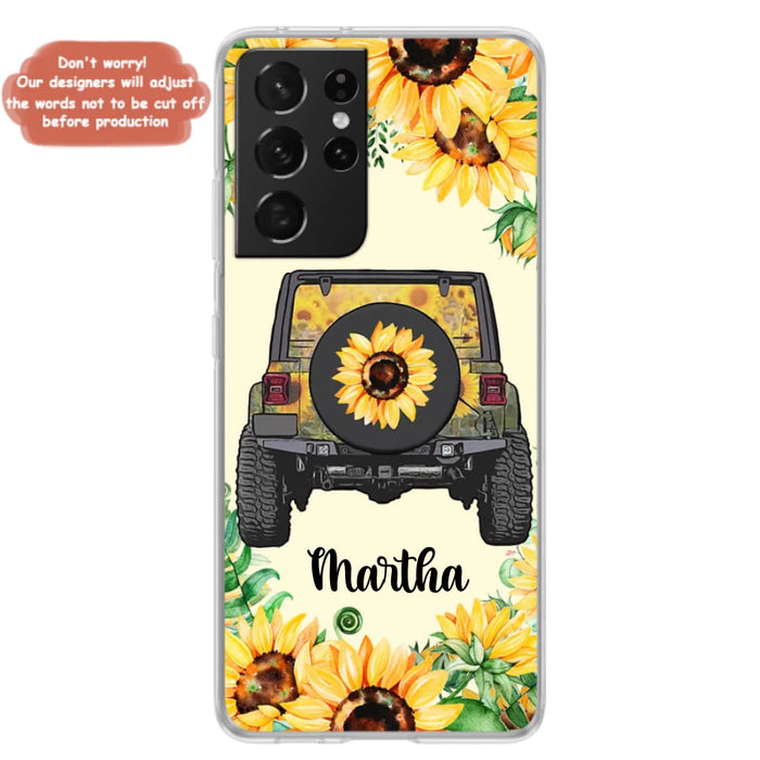 Custom Personalized Off-road Car Phone Case - Best Gift Idea For Off-road Lovers - Case For iPhone, Samsung and Xiaomi