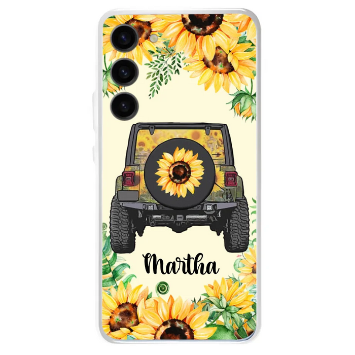 Custom Personalized Off-road Car Phone Case - Best Gift Idea For Off-road Lovers - Case For iPhone, Samsung and Xiaomi