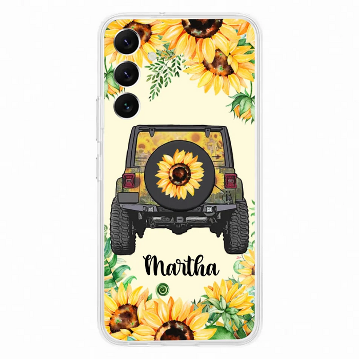 Custom Personalized Off-road Car Phone Case - Best Gift Idea For Off-road Lovers - Case For iPhone, Samsung and Xiaomi