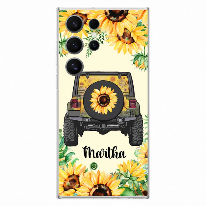 Custom Personalized Off-road Car Phone Case - Best Gift Idea For Off-road Lovers - Case For iPhone, Samsung and Xiaomi