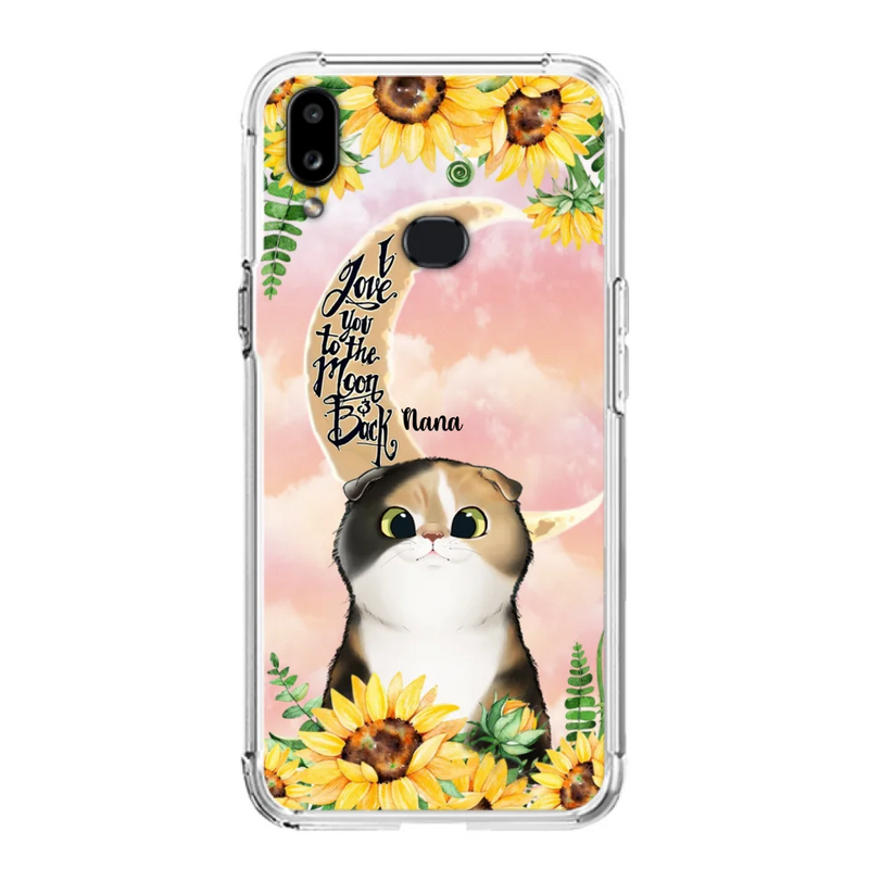 Custom Personalized Cat Phone Case - Best Gift Idea For Cat Lovers With Upto 7 Cats - Case For iPhone, Samsung and Xiaomi
