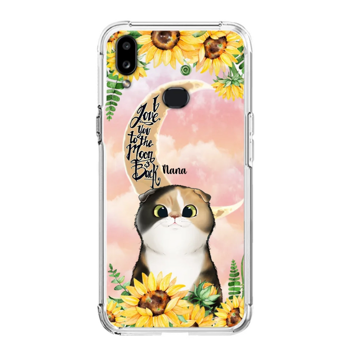 Custom Personalized Cat Phone Case - Best Gift Idea For Cat Lovers With Upto 7 Cats - Case For iPhone, Samsung and Xiaomi