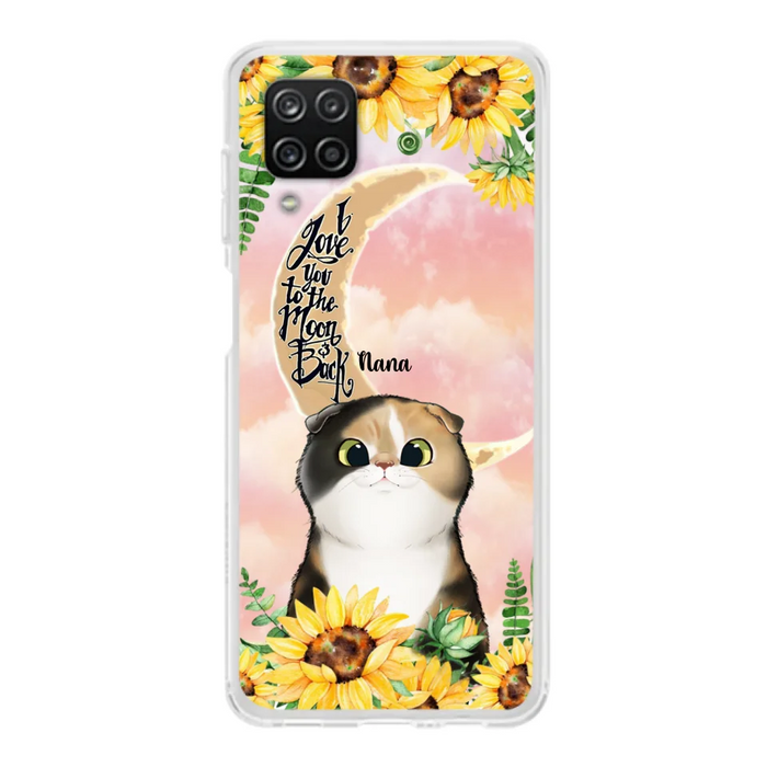 Custom Personalized Cat Phone Case - Best Gift Idea For Cat Lovers With Upto 7 Cats - Case For iPhone, Samsung and Xiaomi