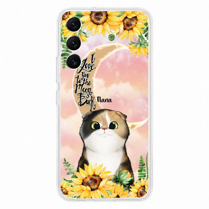 Custom Personalized Cat Phone Case - Best Gift Idea For Cat Lovers With Upto 7 Cats - Case For iPhone, Samsung and Xiaomi