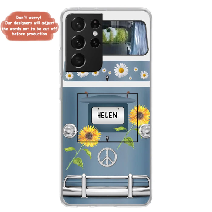 Custom Personalized Camper Van Phone Case - iPhone, Samsung and Xiaomi Phone Case - 8FA7PO