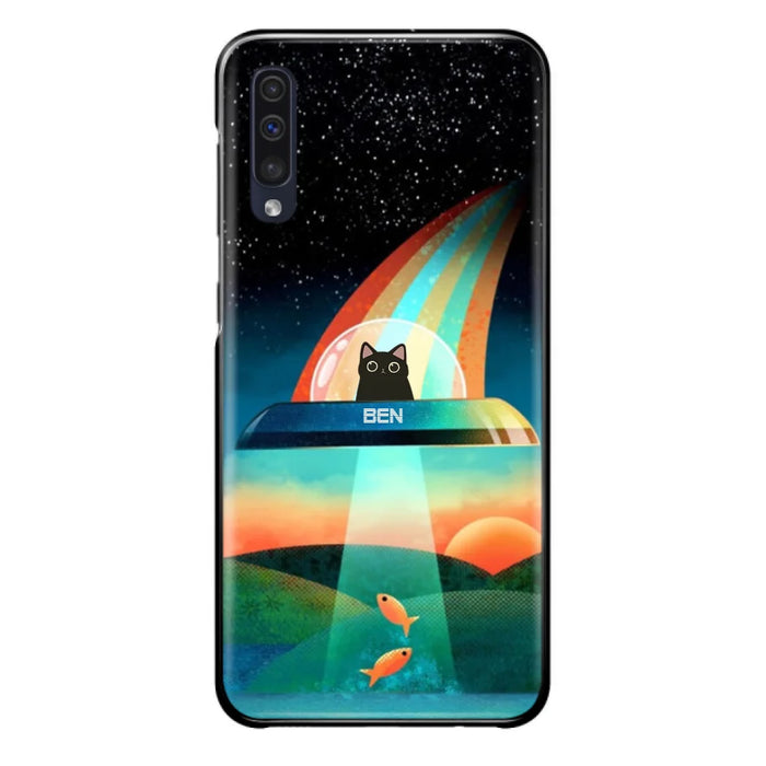 Custom Personalized Cat Phone Case - Gift For Cat Lovers - Case For iPhone, Samsung and Xiaomi with up to 3 Cats - EHTD0U